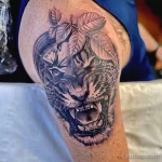 Мужской рисунок тату с животным 21.02.22 №0471 - Male animal tattoo tatufoto.com
