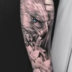 Мужской рисунок тату с животным 21.02.22 №0474 - Male animal tattoo tatufoto.com