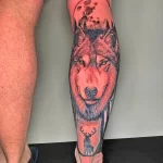 Мужской рисунок тату с животным 21.02.22 №0478 - Male animal tattoo tatufoto.com