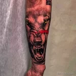 Мужской рисунок тату с животным 21.02.22 №0486 - Male animal tattoo tatufoto.com