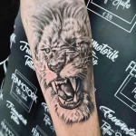 Мужской рисунок тату с животным 21.02.22 №0495 - Male animal tattoo tatufoto.com