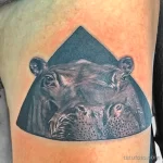 Мужской рисунок тату с животным 21.02.22 №0510 - Male animal tattoo tatufoto.com