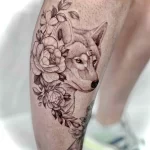 Мужской рисунок тату с животным 21.02.22 №0525 - Male animal tattoo tatufoto.com