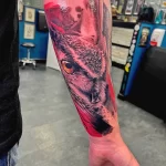 Мужской рисунок тату с животным 21.02.22 №0537 - Male animal tattoo tatufoto.com