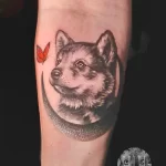 Мужской рисунок тату с животным 21.02.22 №0538 - Male animal tattoo tatufoto.com