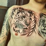 Мужской рисунок тату с животным 21.02.22 №0540 - Male animal tattoo tatufoto.com