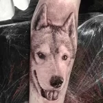 Мужской рисунок тату с животным 21.02.22 №0542 - Male animal tattoo tatufoto.com