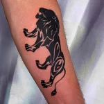 Мужской рисунок тату с животным 21.02.22 №0545 - Male animal tattoo tatufoto.com