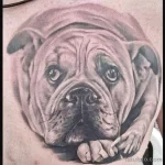 Мужской рисунок тату с животным 21.02.22 №0562 - Male animal tattoo tatufoto.com