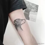 Мужской рисунок тату с животным 21.02.22 №0571 - Male animal tattoo tatufoto.com
