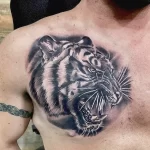 Мужской рисунок тату с животным 21.02.22 №0573 - Male animal tattoo tatufoto.com