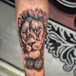 Мужской рисунок тату с животным 21.02.22 №0598 - Male animal tattoo tatufoto.com