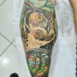 Мужской рисунок тату с животным 21.02.22 №0601 - Male animal tattoo tatufoto.com