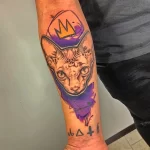 Мужской рисунок тату с животным 21.02.22 №0608 - Male animal tattoo tatufoto.com