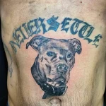Мужской рисунок тату с животным 21.02.22 №0616 - Male animal tattoo tatufoto.com