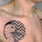 Мужской рисунок тату с животным 21.02.22 №0617 - Male animal tattoo tatufoto.com