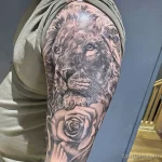 Мужской рисунок тату с животным 21.02.22 №0618 - Male animal tattoo tatufoto.com