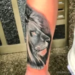 Мужской рисунок тату с животным 21.02.22 №0623 - Male animal tattoo tatufoto.com
