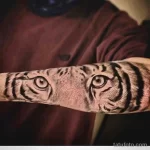 Мужской рисунок тату с животным 21.02.22 №0628 - Male animal tattoo tatufoto.com