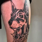 Мужской рисунок тату с животным 21.02.22 №0630 - Male animal tattoo tatufoto.com