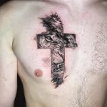 Мужской рисунок тату с животным 21.02.22 №0631 - Male animal tattoo tatufoto.com