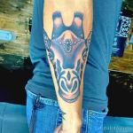 Мужской рисунок тату с животным 21.02.22 №0633 - Male animal tattoo tatufoto.com