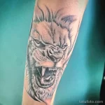 Мужской рисунок тату с животным 21.02.22 №0637 - Male animal tattoo tatufoto.com