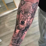 Мужской рисунок тату с животным 21.02.22 №0644 - Male animal tattoo tatufoto.com
