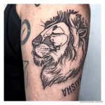 Мужской рисунок тату с животным 21.02.22 №0651 - Male animal tattoo tatufoto.com