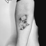 Мужской рисунок тату с животным 21.02.22 №0664 - Male animal tattoo tatufoto.com