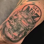 Тату с напитком Виски 12.02.22 №0224 - whiskey tattoo tatufoto.com