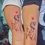 Фото парных рисунков тату 16.02.22 №0012 - couple tattoos tatufoto.com