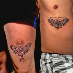 Фото парных рисунков тату 16.02.22 №0016 - couple tattoos tatufoto.com