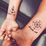 Фото парных рисунков тату 16.02.22 №0034 - couple tattoos tatufoto.com