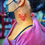Фото пример рисунка тату на шее 02.02.22 №1202 - neck tattoo tatufoto.com