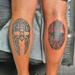 Фото пример рисунка трайбл тату 23.02.22 №0843 - tribal tattoo tatufoto.com