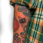 Фото примеры мини тату 16.02.22 №0012 - Miniature tattoos tatufoto.com