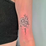 Фото примеры мини тату 16.02.22 №0070 - Miniature tattoos tatufoto.com