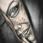 Фото реалистичного рисунка тату 13.02.22 №0006 - realistic tattoo tatufoto.com