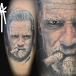 Фото реалистичного рисунка тату 13.02.22 №0022 - realistic tattoo tatufoto.com