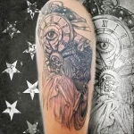 Фото реалистичного рисунка тату 13.02.22 №0279 - realistic tattoo tatufoto.com