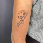 Фото тату Божья Коровка 17.02.22 №0002 - tattoo Ladybug tatufoto.com