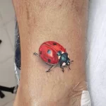 Фото тату Божья Коровка 17.02.22 №0012 - tattoo Ladybug tatufoto.com