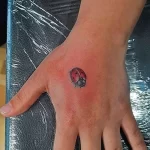 Фото тату Божья Коровка 17.02.22 №0021 - tattoo Ladybug tatufoto.com