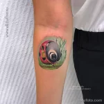 Фото тату Божья Коровка 17.02.22 №0027 - tattoo Ladybug tatufoto.com
