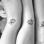Фото тату Божья Коровка 17.02.22 №0060 - tattoo Ladybug tatufoto.com