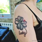 Фото тату Божья Коровка 17.02.22 №0093 - tattoo Ladybug tatufoto.com