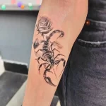 Фото тату знак зодиака 17.02.22 №0031 - Photo tattoo zodiac sign tatufoto.com