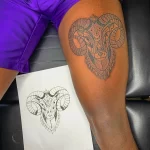 Фото тату знак зодиака 17.02.22 №0053 - Photo tattoo zodiac sign tatufoto.com
