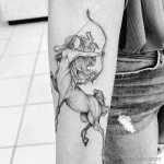 Фото тату знак зодиака 17.02.22 №0059 - Photo tattoo zodiac sign tatufoto.com